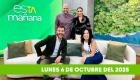 Mira el capítulo de esTAmañana del lunes 6 de octubre del 2025. Una revista diferente y entretenido, con contenido de calidad. De lunes a viernes, de 09:30 a 12:00, por Teleamazonas.