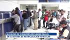 Alcaldes de tres cantones de la Costa, Sierra y Oriente del país denunciaron los inconvenientes que tienen con la matriculación vehicular a raíz de la caída del sistema de la Agencia Nacional de Tránsito. 

Vía: Juan Miguel Rodríguez
