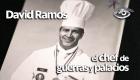 La historia de este riobambeño está escrita con ingredientes humildes, pero sueños gigantes, sazonada con coraje, talento y un puñado de anécdotas que parecen salidas de una película. Tenía 19 años, una maleta ligera y apenas veinte dólares cuando migró a Estados Unidos. Sirvió en la guerra de Vietnam, primero como soldado y después al tener que alimentar a las tropas. Fue pastelero de una boda real y cocinero en la Casa Blanca. Ha participado en competencias internacionales y de su cuello cuelgan algunas medallas de oro. Atesora cada uno de esos recuerdos que hoy son la receta perfecta de una vida dedicada a su pasión: la cocina.  Esta es la historia del chef David Ramos.