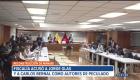 La Fiscalía acusó al exvicepresidente Jorge Glas y al exsecretario técnico Carlos Bernal como autores del delito de peculado en el caso Reconstrucción de Manabí.

Un reportaje de Daniela Valencia