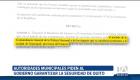 Autoridades municipales hacen un llamado al Gobierno Nacional para garantizar que Quito no quede desprotegida, tras la decisión de trasladar la Comandancia de Policía a Guayaquil.

Un reportaje de Stephany Paz