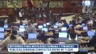 Las reformas en temas de movilidad humana y finanzas públicas, incluidas de última hora en la Ley de Integridad Pública, enfrentaron en el pleno de la Asamblea al correísmo y al partido de gobierno. 

Un reportaje de Karen Haro