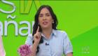 Belén Páez, presidenta de la Fundación Pachamama, contó la labor que realiza esta organización en Ecuador.