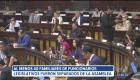 El presidente de la Asamblea anunció que alrededor de 40 familiares de asambleístas y de funcionarios legislativos que laboraban en el Parlamento fueron desvinculados.

Un reportaje de Karen Haro