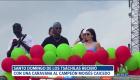 Moisés Caicedo retornó a su natal Santo Domingo y fue recibido con bombos y platillos en una caravana multitudinaria con cientos de fanáticos.

Un reportaje de Karen Caguano