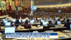 Un proyecto de reforma plantea subir a 25 años el tiempo para que un policía se jubile. Para las Fuerzas Armadas se propone 26 años de servicio.

Un reportaje de Karen Haro