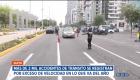 En lo que va del 2025, se reportan más de 2 000 siniestros de tránsito, algunos causados por el exceso de velocidad. La AMT explica que no se puede sancionar a quienes infringen la ley, por ello, solo trabajan en campañas preventivas. 

Un reportaje de Brigette Mancheno