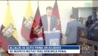 La denuncia penal que podía derivar en prisión para el alcalde de Quito, Pabel Muñoz, concluyó este martes 26 de agosto con un acuerdo de respeto mutuo.

Un reportaje de Brigette Mancheno