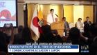 El presidente Daniel Noboa lideró en Japón un seminario de promoción del Ecuador, donde se analizaron las próximas acciones para concretar un acuerdo comercial.

Un reportaje de Daniela Valencia
