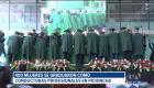 400 mujeres se graduaron como conductoras profesionales en el Sindicato de Choferes de Pichincha. Con esta licencia están habilitadas para manejar taxis, busetas escolares, camionetas y camiones de carga.

Un reportaje de María Fernanda Utreras
