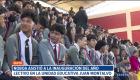 El presidente de la República asistió a la inauguración del año lectivo del régimen Sierra-Amazonía en la Unidad Educativa Juan Montalvo, en Quito.

Un reportaje de Daniela Valencia