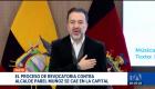 Las firmas para impulsar la revocatoria del alcalde de Quito, Pabel Muñoz, no fueron presentadas en su totalidad. El proponente decidió no entregar los formularios, al considerar que no existían las garantías necesarias para el proceso.

Un reportaje de Brigete Mancheno