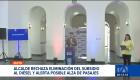 El alcalde de Quito, Pabel Muñoz, rechaza la eliminación del subsidio al diésel y advierte que el costo de los pasajes en la capital podría aumentar. La Secretaría de Movilidad mantiene reuniones con los gremios de transportistas que operan en la ciudad.

Un reportaje de Brigette Mancheno