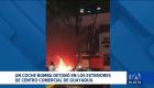 Una explosión registrada en los exteriores de un centro comercial en Guayaquil dejó una persona fallecida y varios heridos. Las autoridades ya investigan las causas del ataque.

Un reportaje de Johanna Ramos