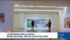 El Gobierno inició oficialmente la primera fase de construcción del nuevo Museo Nacional del Ecuador. La obra contará con más de 13.000 metros cuadrados y albergará millones de piezas patrimoniales.

Un reportaje de Mishell Villacís