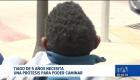 Tiago, un niño de cinco años, necesita una prótesis para mejorar su calidad de vida. Su familia asegura que el dispositivo cuesta cerca de siete mil dólares, un valor que no pueden cubrir por cuenta propia.

Un reportaje de Juan Miguel Rodríguez