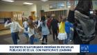 Los docentes ecuatorianos cuenta su experiencia enseñando en escuelas públicas de EE.UU. con  el programa Participate Learning . Un reportaje de Andrea Samaniego