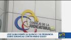 El funcionario rompe el silencio y cuestiona la idoneidad de Godoy para la Judicatura. Un reportaje de Fausto Yépez