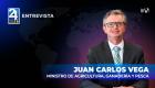 'No veo una afectación del 60% en ningún sector, pero es un reto para trabajar en conjunto con las oficinas comerciales y abrir nuevos mercados', Juan Carlos Vega, ministro de Agricultura, Ganadería y Pesca
