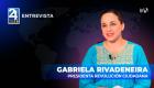 La Revolución Ciudadana no ha recibido ni recibirá fondos del exterior para el financiamiento de campañas electorales”, Gabriela Rivadeneira, presidenta de RC5, sobre la suspensión de su movimiento político