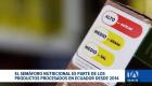 Más de una década de su implementación, cifras oficiales confirman que el etiquetado influye directamente en las decisiones de compra de los ecuatorianos. Un reportaje de Camila Guevara