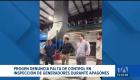 La empresa estadounidense lanzó críticas contra los delegados ecuatorianos encargados de fiscalizar los generadores comprados en la crisis. Un reportaje de Fausto Yépez
