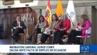 Autoridades y organismos internacionales en Quito analizan fortalecer programas de movilidad legal para evitar que los ecuatorianos arriesguen sus vidas en rutas irregulares.