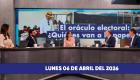 En De Lunes a Lunes se analizó la configuración de las papeletas para las elecciones seccionales de Ecuador. Además, el panorama electoral en Perú y su impacto estratégico para los intereses ecuatorianos, junto con la reciente aclaración del SRI sobre los más de 60 productos alimenticios que ahora tributan el 15% de IVA.