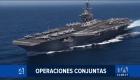 La embarcación estadounidense, con capacidad para más de 65 aviones, participará en actividades de control y vigilancia en el mar territorial. Un reportaje de Astrid Singre
