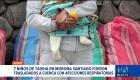Siete menores fueron trasladados de urgencia desde Morona Santiago al Hospital Vicente Corral Moscoso en Cuenca con afecciones respiratorias. Un reportaje de Iván Rodríguez