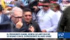 Noboa reafirmó que sus decisiones no responden a influencias externas y aseguró mantener un equilibrio político con diversos sectores del país vecino. Un reportaje de Astrid Singre