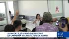 La excandidata presidencial confirmó su postulación tras retornar de una gira internacional; además, denunció amenazas contra organizaciones que brinden espacio a candidatos de su movimiento.