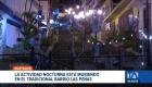 La vida nocturna en Las Peñas se apaga ante la baja afluencia de visitante. Propietarios de negocios temen que el toque de queda afecte a sus negocios. Un reportaje de Camila Guevara