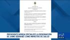 El nuevo ministro enfrenta el desafío urgente de solucionar el desabastecimiento de fármacos e insumos, además de intervenir en la infraestructura deteriorada de la red pública.