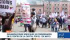 La marcha en Quito, que se extendió por más de dos horas, estuvo marcada por reclamos contra la gestión gubernamental y exigencias de estabilidad laboral. Un reportaje de Fausto Yépez