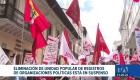 El CNE no resolvió la acción de corrección presentada por la Unidad Popular. La decisión sobre su permanencia en el registro de partidos queda en suspenso. Un reportaje de Fausto Yépez