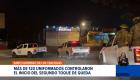 Autoridades de la provincia reportaron 7 aprehendidos por incumplir la restricción de movilidad en la primera noche. Un reportaje de Karen Caguano