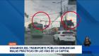 Ante el alto índice de infracciones cometidas por conductores de transporte público, la AMT busca implementar trabajo comunitario como sanción.  Un reportaje de Nathalie Jiménez