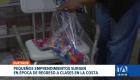 La temporada de regreso a clases  impulsa la economía popular. Familias transforman sus espacios privados en puntos de venta de útiles escolares. Un reportaje de Jazmín Solís