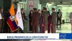 Pese a que el evento protocolar de bienvenida se realizó este lunes, la nueva titular instaló su primera sesión el domingo para proceder con medidas disciplinarias contra dos magistrados.