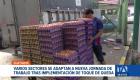 Los centros de abasto y la Terminal Terrestre Jaime Roldós Aguilera modificaron sus jornadas para cumplir con la restricción de movilidad. Un reportaje de Ricardo Cruzatty
