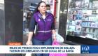 Un operativo de control permitió la incautación de miles de productos de belleza y dispositivos sin registro sanitario. Un reportaje de Jazmín Solís