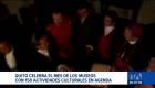 En Quito se prepara una nutrida agenda para mayo, "Mes de los Museos". La programación incluye recorridos nocturnos, teatro y un pasaporte cultural. Un reportaje de Mishell Villacís