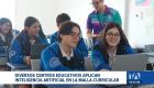 Docentes de varios centros educativos están incorporando herramientas de IA en sus clases. Un reportaje de Jazmín Solís