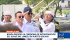 La nueva embarcación multipropósito reforzará la vigilancia frente al contrabando de combustible y actividades ilícitas en el mar ecuatoriano; el presidente Daniel Noboa participó en la entrega oficial de la unidad.