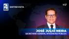 "La precariedad tecnológica es la raíz de la corrupción en los servicios públicos" indicó José Julio Neira, secretario general de Integridad Pública, sobre el impulso a la digitalización integral.
