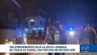 Las intervenciones en las nueve provincias bajo restricción dejan un balance de casi dos centenares de detenidos. Un reportaje de Ismenia Solórzano