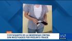 Durante un examen de Farmacología, los alumnos habrían sido sorprendidos utilizando dispositivos tecnológicos para copiar. Un reportaje de Brigette Mancheno