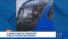 Operativos detectaron infracciones en el transporte público. Un chofer fue sancionado por pasarse un semáforo en rojo y otro por conducir en estado etílico. Un reportaje de Juan Miguel Rodríguez