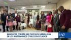 El Registro Civil del Ecuador lanzó un programa que permite a las mascotas asistir a las ceremonias y actuar como testigos simbólicos. Un reportaje de Jazmín Solís